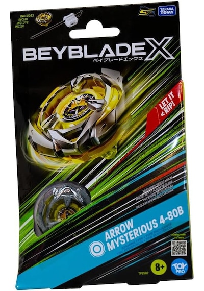 Takara Tomy Beyblade X Arrow Mysterious 4-80b Stamina Tipi Başlangıç Seti + Fırlatıcı
