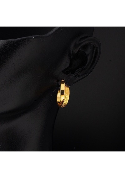 Versage 22 Ayar Halka Altın Küpe 22SMR40KP