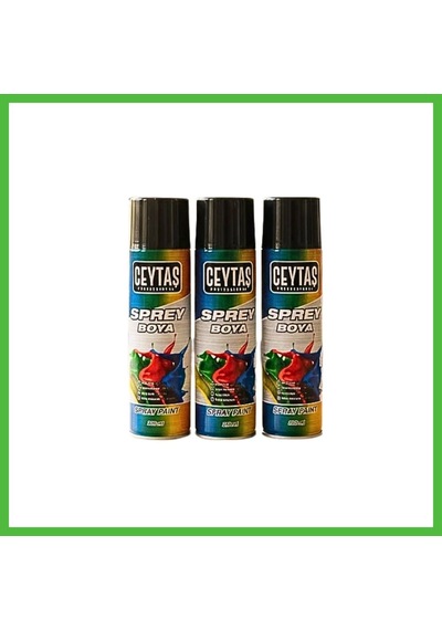 Vaveni 200 Ml Siyah Sprey Boya Arz