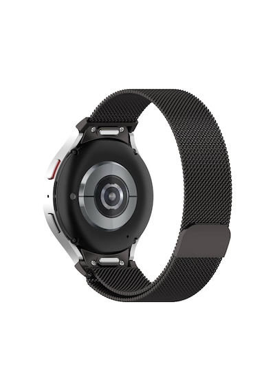 Samsung Galaxy Watch 6 Classic 40mm İle Uyumlu Metal Tel-örgü İşlemeli Kordon