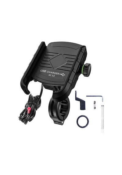 Suporte M8 Usb 3.0 Gidon Ve Ayna Bağlantılı 3.5 - 7 İnç Telefon Tutucu