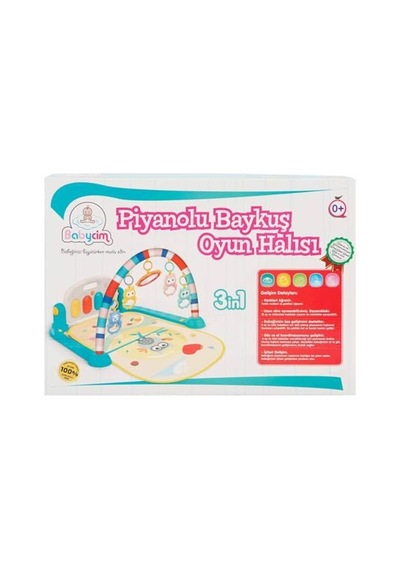 Piyanolu Baykuş Oyun Halısı