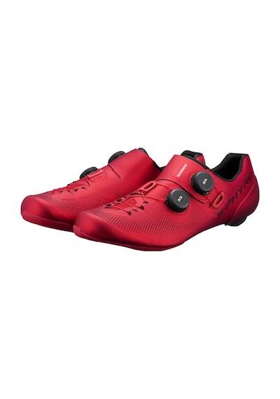 Shimano S-phyre Sh-rc903 Spd/sl Yol Bisikleti Ayakkabısı Kırmızı 44.5 Siyah
