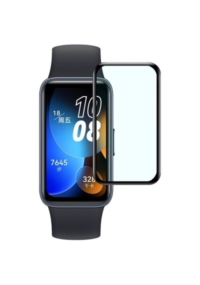 Huawei Band 8 Uyumlu Ekran Koruyucu Nano Esnek Cam Tam Kaplayan Ppm