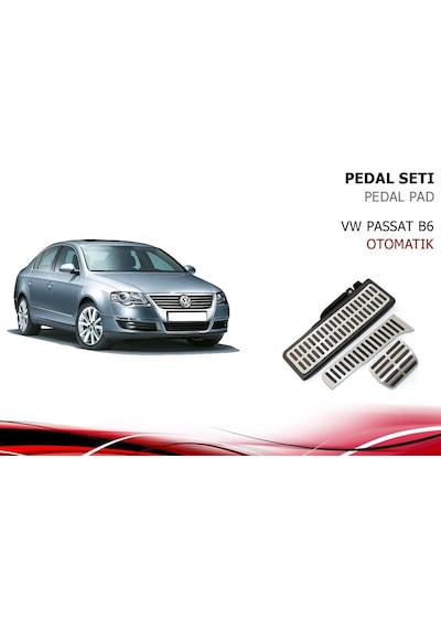 Vw Passat B7 Pedal Seti Takımı Geçmeli Otomotik 2011+