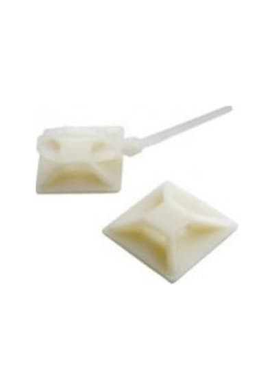 Gwest Yapışkan Kroşe 19X19 - 28X28Mm Yapışkanlı Kablo Bağı Tutucu 28X28 Mm Kroşe N11.303