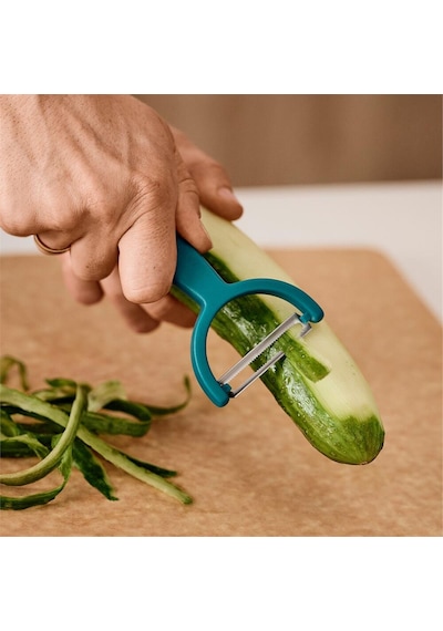 Victorinox 6.0963.4 YPSO Tırtıklı Kenar Çift Taraf Yeşil Soyacak