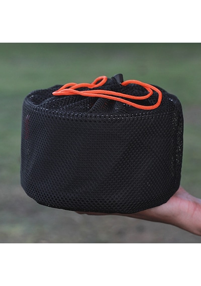 Roxform Nomad 03 Kamp Tencere Seti 4 Kişilik Çok Fonksiyonlu Set Sert Anodize Alüminyum