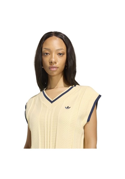 Kr7062-k Adidas Vest Kadın T-shirt Sarı Kr7062-k
