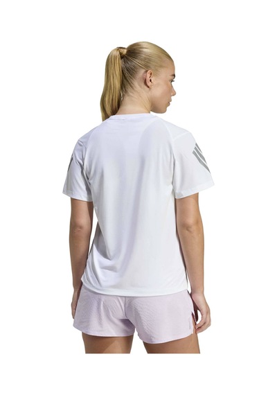 Whıte Adidas Kadın Koşu - Yürüyüş T-shirt Adi365/// T W Jz5115 beyaz