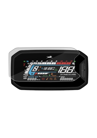 Tvs Raider 125 Mat Ekran Koruyucu Dijital Gösterge Km Ekranı ' Sadece Ekran Koruyucu