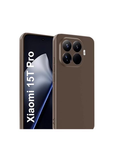 Xiaomi Mi 15t Pro First Silikon - Kahverengi -