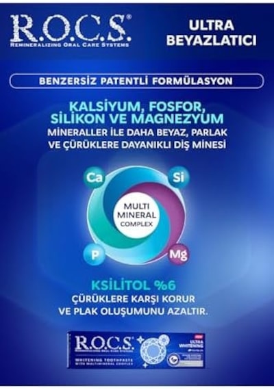 Ultra Whitening Ultra Beyazlatici Diş Macunu, 94g