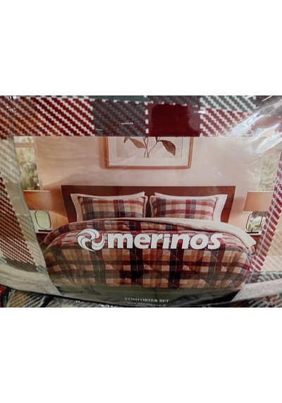 Comforter Çift Kişilik Yorgan Set / 220x240 / Çeyiz / Yorgan /set Tuğla Kırmızısı