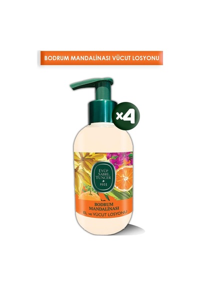 Eyüp Sabri Tuncer Bodrum Mandalinası El ve Vücut Losyonu 4 x 280 ML
