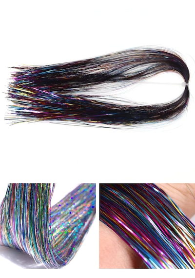 Ea genset Çapari Simi Lazer Hologram Gökkuşağı Poşet Sim 36 Metre