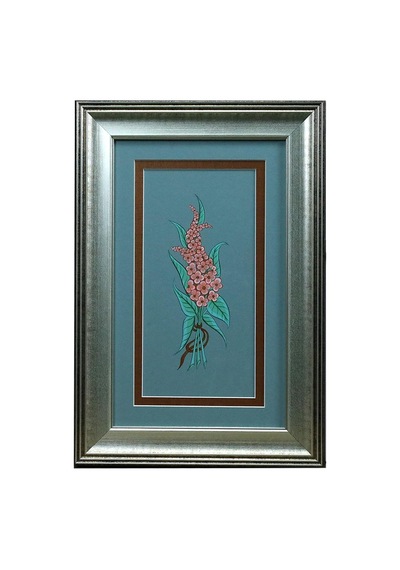 E38 El İşçiliği Buket Çiçek Tablo - 30-44 Cm - 6548