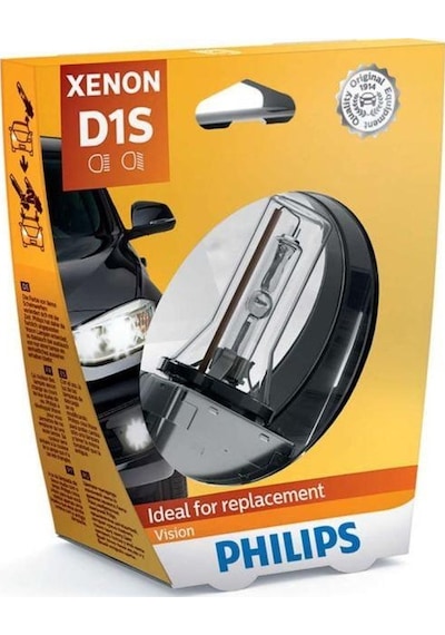 2 Adet Philips D1S Xenon Ampul 4600K 85415Vıs1