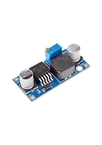 Mini Ayarlanabilir 3 A Voltaj Regülatör Kartı - Lm2596-adj Çok Renkli