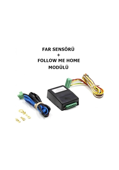 Universal Otomatik Far Sensörü Modulü - Follow Me Home Sensör Mod