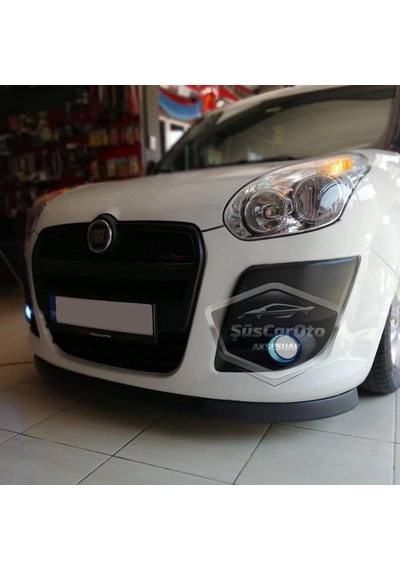 Fiat Doblo D3 2010-2015 Uyumlu Üniversal Astra H Lip Esnek Ön Lip 2 Parça Tampon Altı Dil Karlık Ön Ek 00 Şüscaroto Aksesuar