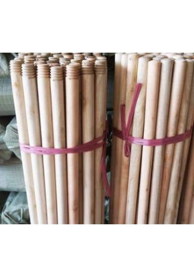 Ahşap Gürgen Çekpas Sopası Çekçek Sapı Süpürge Sapı 1 Adet Üniversal 120cm