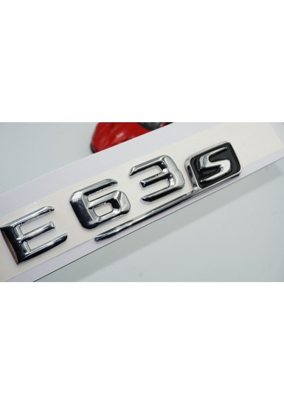 E63S Bagaj Yazı Logo Gümüş Renk Ürün (547069867)