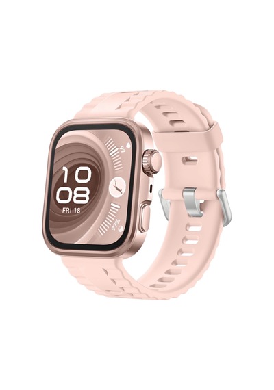 Huawei Fit 4 Nova Silikon Kordon Saat Değildir - Pembe