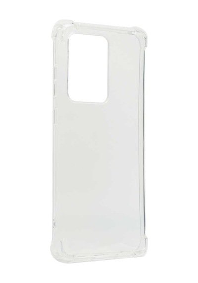 Zore Samsung Galaxy Uyumlu S20 Ultra Kılıf Omsy Kamera Korumalı Nitro Anti Shock Silikon - Renksiz