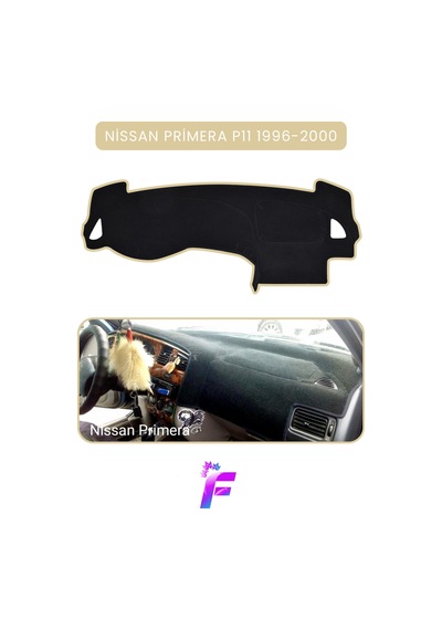 Nissan Primera 1996-2000 Torpido Örtüsü Güneşten Korur Kolay Montaj Tam Uyum Td85 Torpido Halısı