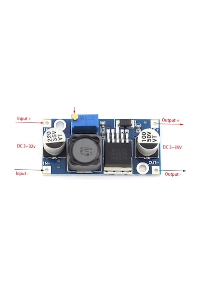Xl6009 Dc-dc Boost Güç Modülü Ayarlanabilir Çıkış Super Lm2577 4a Akım