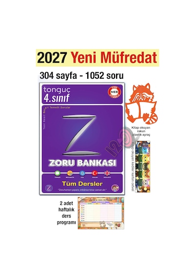 4. Sınıf Tüm Dersler Zoru Soru Bankası 2027