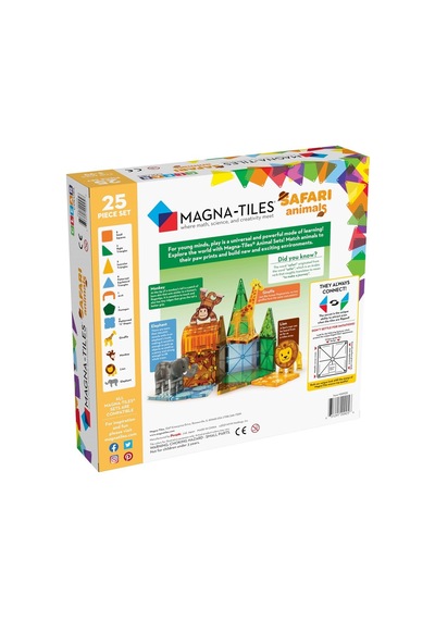 Magna-tiles - Safari - 25 Parça
