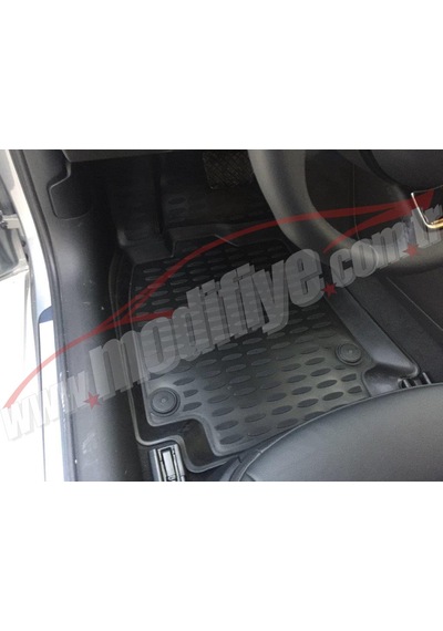 Audi A6 2012-2013 3D Kauçuk Havuzlu Paspas Kokusuz Araca Özel