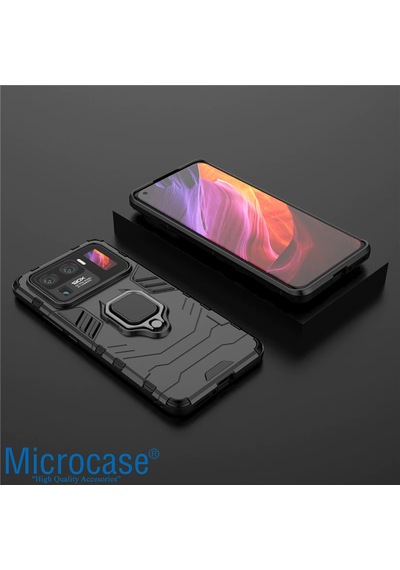 Xiaomi Mi 11 Ultra Batman Serisi Yüzük Standli Armor Kilif 492389306