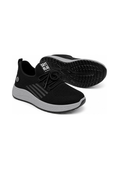 Erma Motion Knit Erkek Spor Ayakkabı siyah