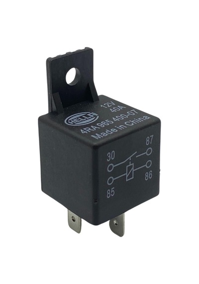 Hella 12V Röle 4 Uçlu 30 A Ters Tip Ayaklı N11.929