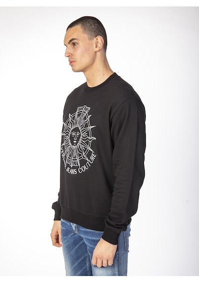 Versace Jeans Couture VERSACE Erkek  Sweatshirt  VR6425C Siyah