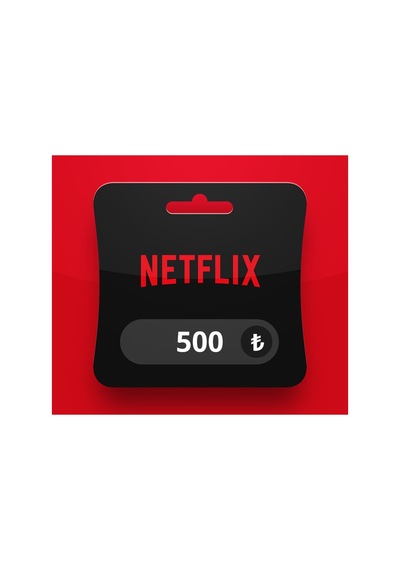 Netflix 500 Tl Dijital Hediye Kartı Gift Card