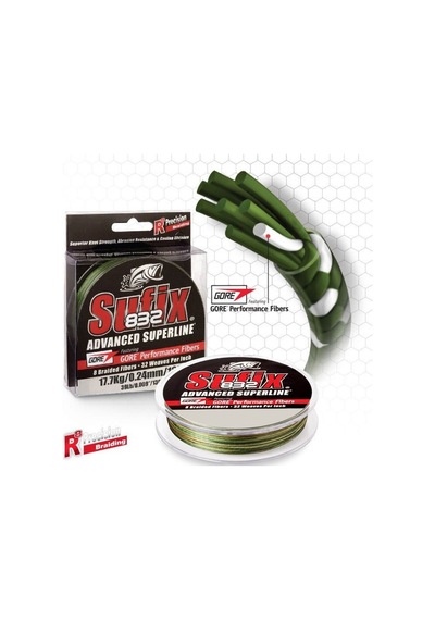 Sufix 832 Advanced İp Misina Camo - 0.20 Mm - 120mt - 13.5 Kg