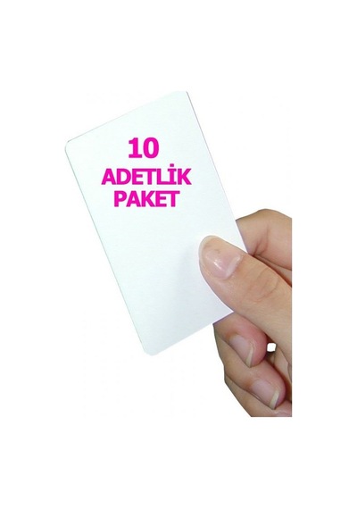 1Sınıf Proximity Kart Seri Numara Baskılı  10 Adet