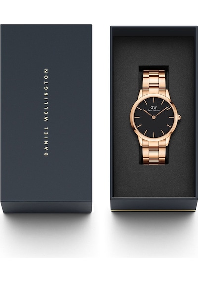 Daniel Wellington Iconic Link 40 RG Black DW00600344 Erkek Kol Saati