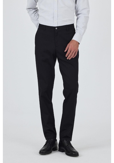 İmza Siyah Gabardin Yan Cep Düz Paça Comfort Fit Pamuklu Casual Chino Pantolon 1003250121 Siyah İmza Siyah Gabardin Yan Cep Düz Paça Comfort Fit Pamuklu Casual Chino Pantolon 1003250121 Siyah