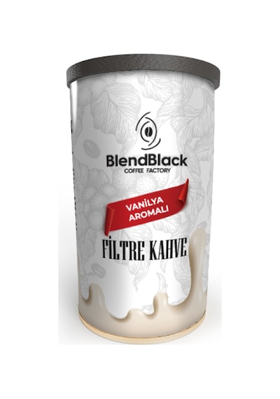 Blendblack Vanilya Aromalı Filtre Kahve Teneke Kutu 250 G