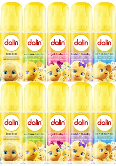 Dalin Bebek Kolonyası 150 Ml Karma - 10'Lu Set