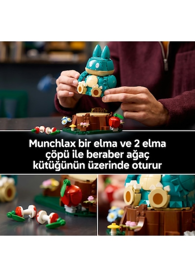 LEGO® Pokémon™ Munchlax 72150 - Yetişkinler için Aksesuarlar İçeren Yaratıcı Koleksiyonluk Model Yapım Seti (757 Parça)
