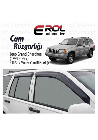 Jeep Grand Cherokee 1991-1999 4'lü Suv Mugen Cam Rüzgarlığı