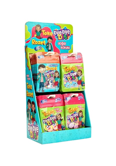 Bye Bye Bıt Rozet-toka Karma Stand 48 Lı