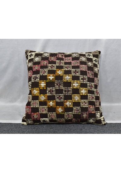 Zehra Abla Halı Yeni El Dokuma Dekoratif Kilim Kırlent Yastık Kılıfı 6234
