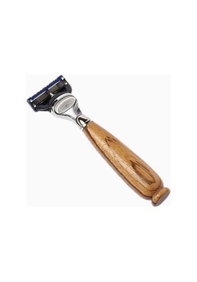 Acca Kappa Zebra Ağacı Saplı Gillette Fusion Uyumlu Tıraş Bıçağı Manuel Tıraş Makineleri
